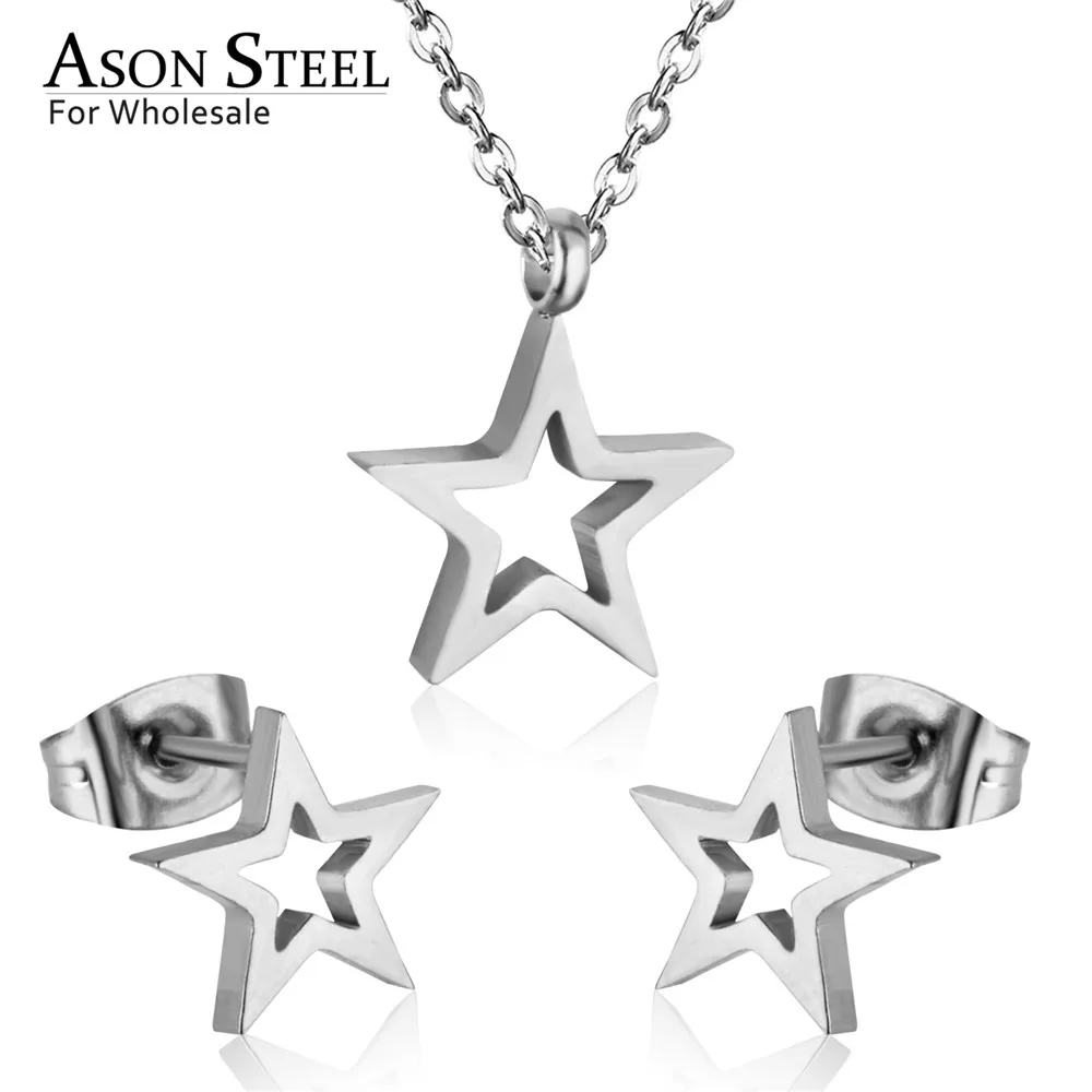Silver ASONSTEEL, ювелирные наборы с кубическим цирконием в виде совы для женщин/девушек, золото/серебро, кубинская цепочка, модные серьги-гвоздики, колье, бижутерия - Окраска металла: Silver