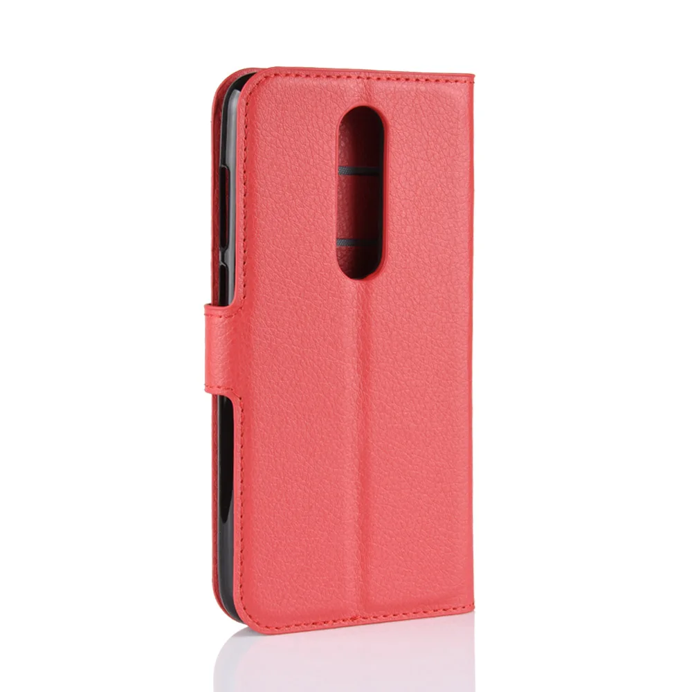 HUDOSSEN For Nokia X5 TA-1109 Case Luxury Wallet PU Leather Back Cover Phone 5.1 Plus Flip Protective Bag Skin | Мобильные телефоны