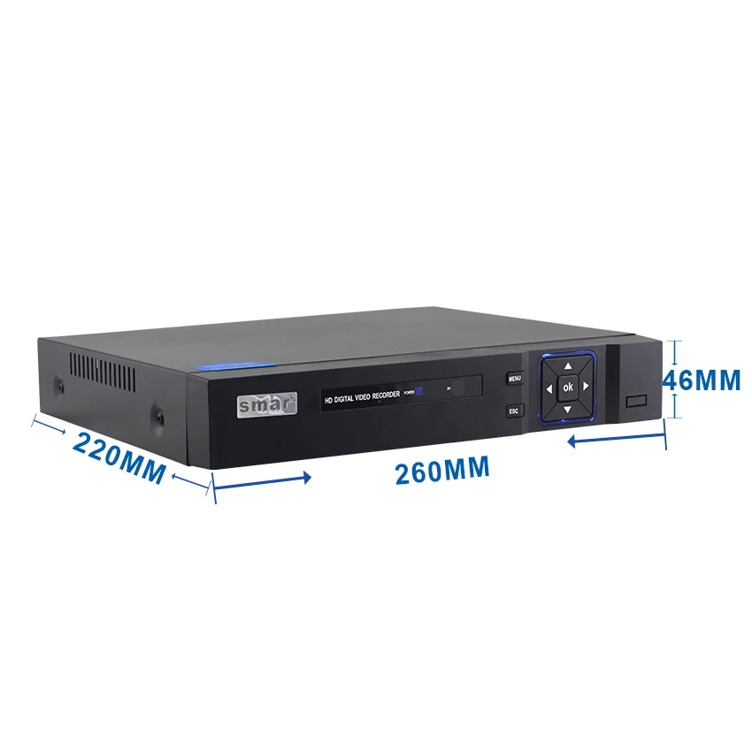 Smar 5 в 1 16CH 1080N AHD DVR Гибридный видео Регистраторы Поддержка 1080P AHD Камера 3MP 5MP IP Камера видеонаблюдения Системы Onvif