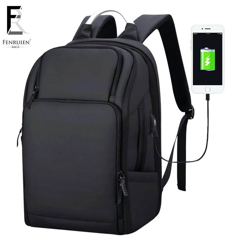 Многофункциональный рюкзак FRN вместительный для ноутбука 17 дюймов с usb зарядкой