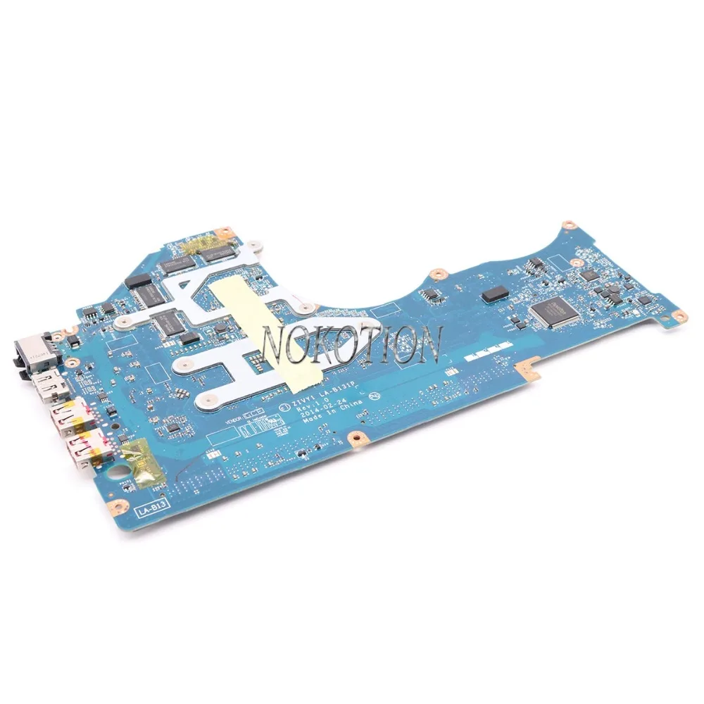 Материнская плата NOKOTION 5B20F78630 ZIVY1 LA-B131P для ноутбука lenovo Y40-70 14 "SR1EB I7-4510U Radeon R9 M275 2G