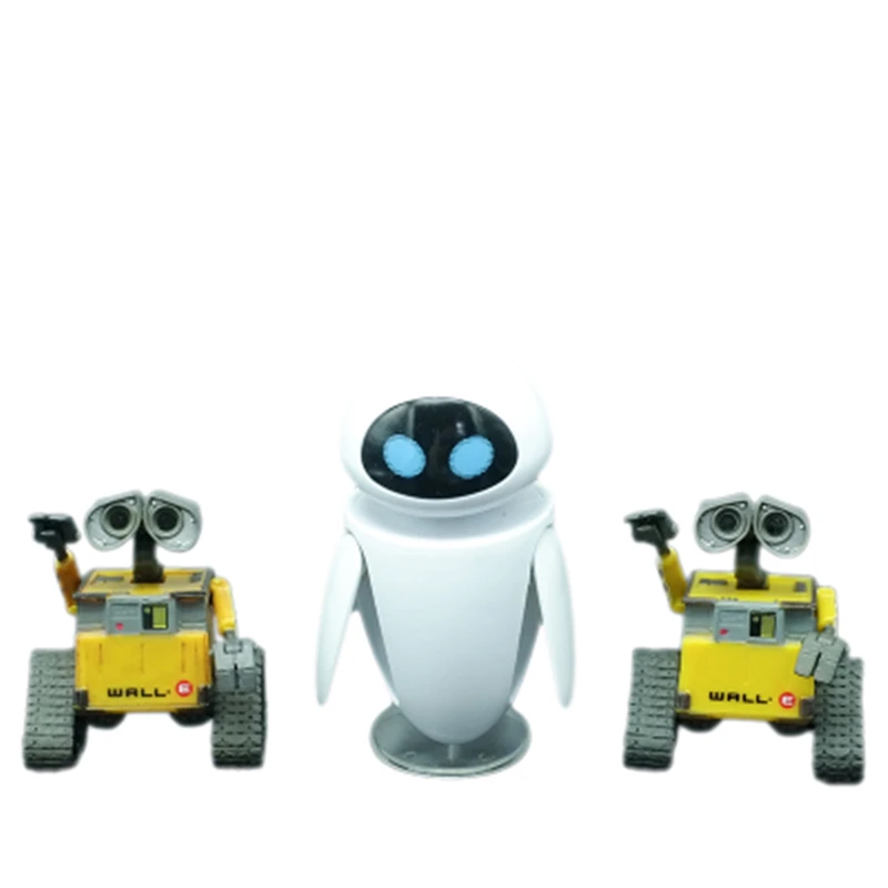 Экшн фигурка робота Wall E & EVE из ПВХ украшение для салона автомобиля приборной