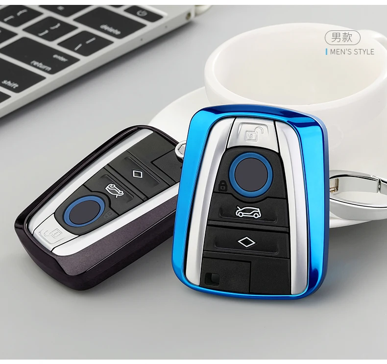 New Soft TPU Car Key Case Cover for BMW I3 I8 Series Styling Protection Shell Keychain Ring Accessories | Автомобили и мотоциклы