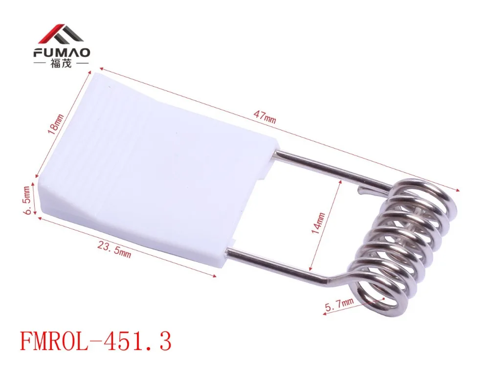 구매 니켈 스틸 Torion 램프 스프링 클립 커버 플라스틱, 제조사 도금