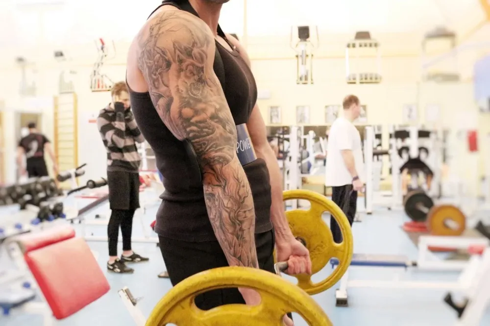 Power Guidance Тяжелая атлетика Arm Blaster Arm бодибилдинг с поддерживающими лямками мускулаторное оборудование для тренажерного зала фитнес-упражнения