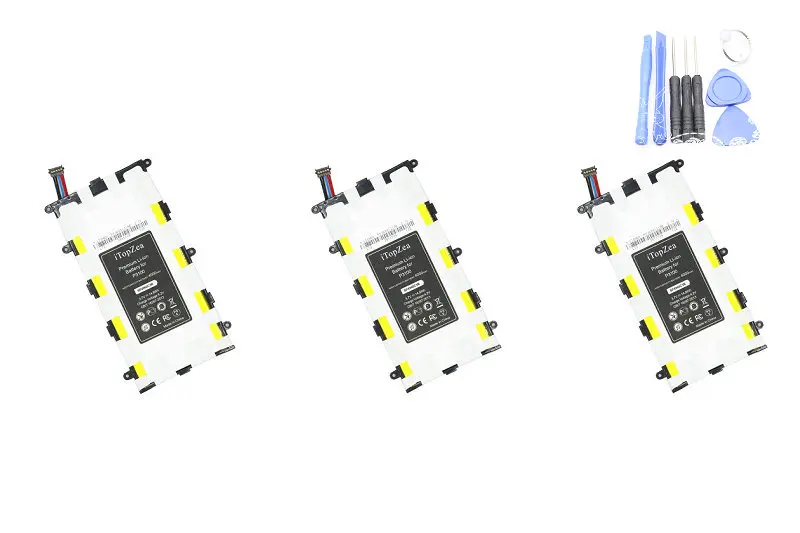 ITopZea 3x4000 мА/ч SP4960C3B запасная батарея для Samsung galaxy Tab Tablet 2 7 0 P6200 P3100 P3110 P3113 GT P3113|battery for