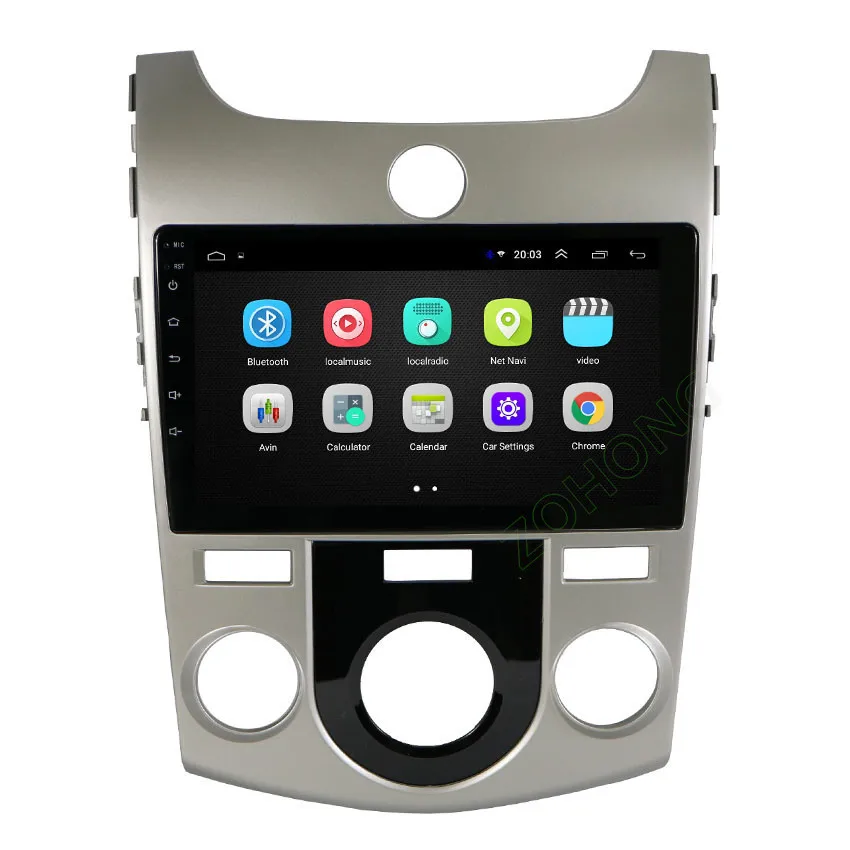 2.5D DSP 4G Android 9,0 автомобильный мультимедийный плеер gps для KIA Форте Cerato 2008 2009 2010 2011 2012 Авто Радио Стерео навигацией, Wi-Fi