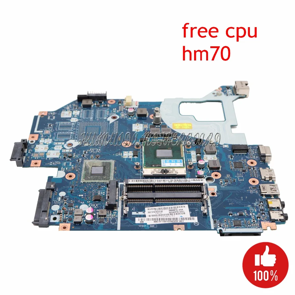Материнская плата NOKOTION Q5WV1 для ноутбука Acer LA 7912P V3 571 системная NBC1F11001 NB.C1F11.001 HM70 SJTNV