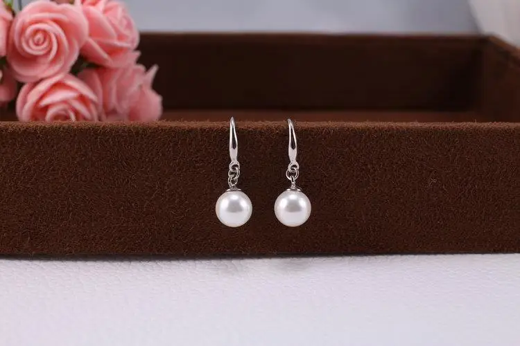 2015 Special Offer New Arrival Trendy Women Round Earing Fine Jewelry Fashion Dangle Pearl Earring | Украшения и аксессуары
