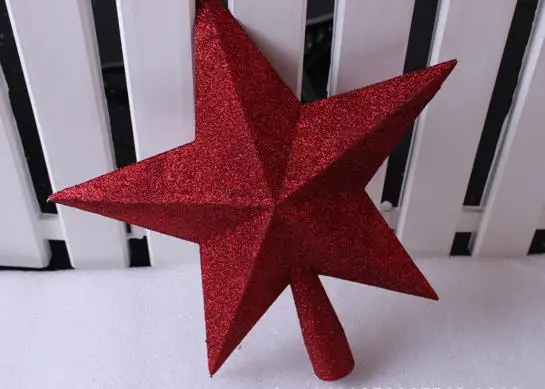 Рождественская елка в форме звезды 25 см 4 цвета|supplies party| |
