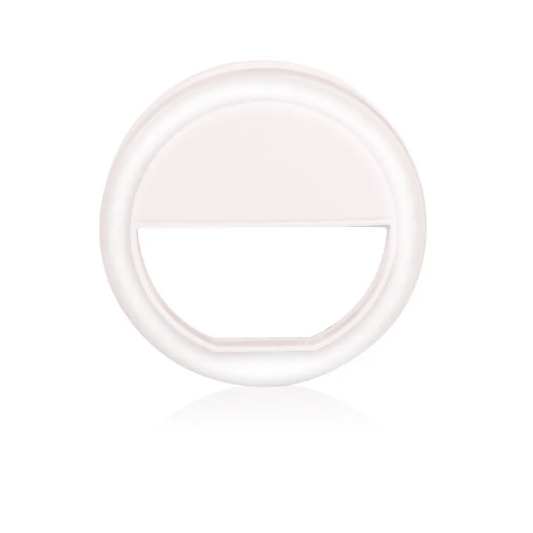Selfie Portable Flash Led Camera Phone re-lighting Bright selfie light USB charging round live Photo Lights | Электроника