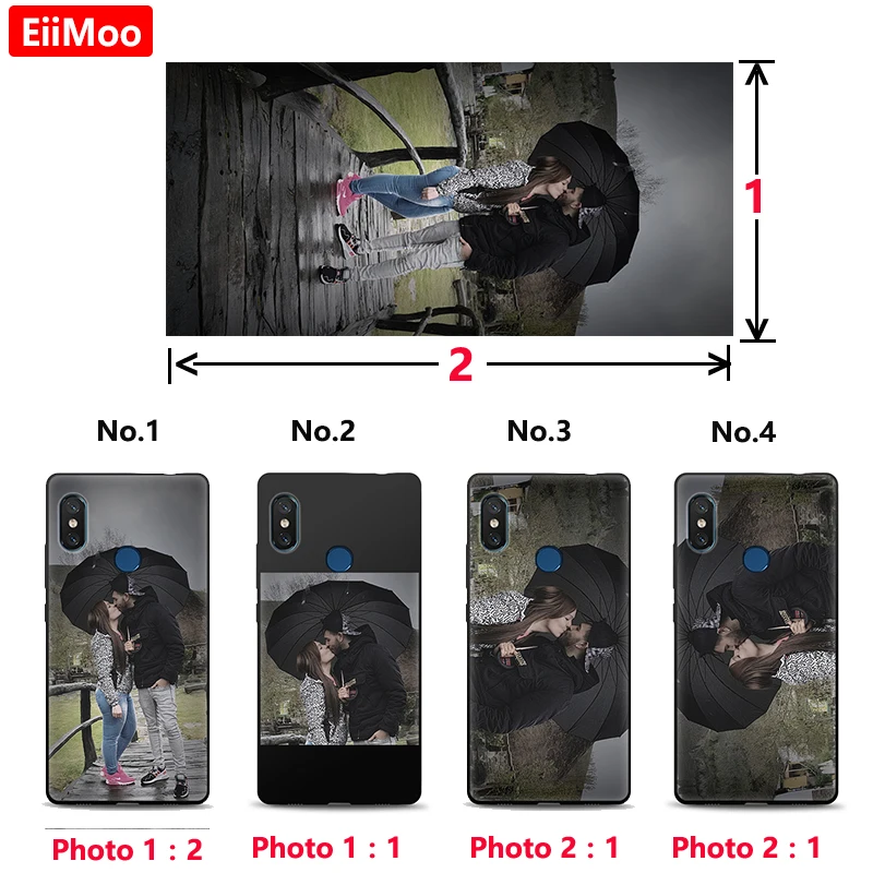 Индивидуальный чехол EiiMoo для телефона Xiaomi Mi A2 A3 Lite 6X 6 8 9 SE Poco F1