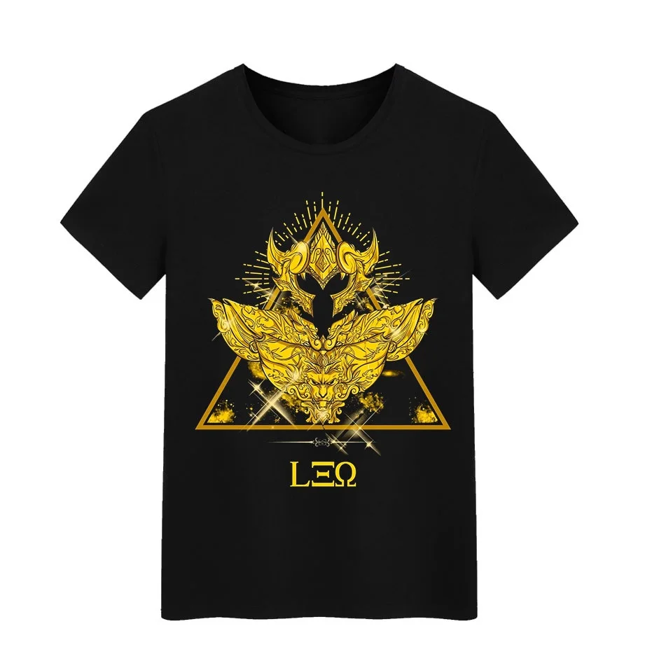 Unisex Anime Cos Saint Seiya Saori Kido Sion T-Shirt Tee Shirt Mu Aldebaran Cotton Casual | Мужская одежда