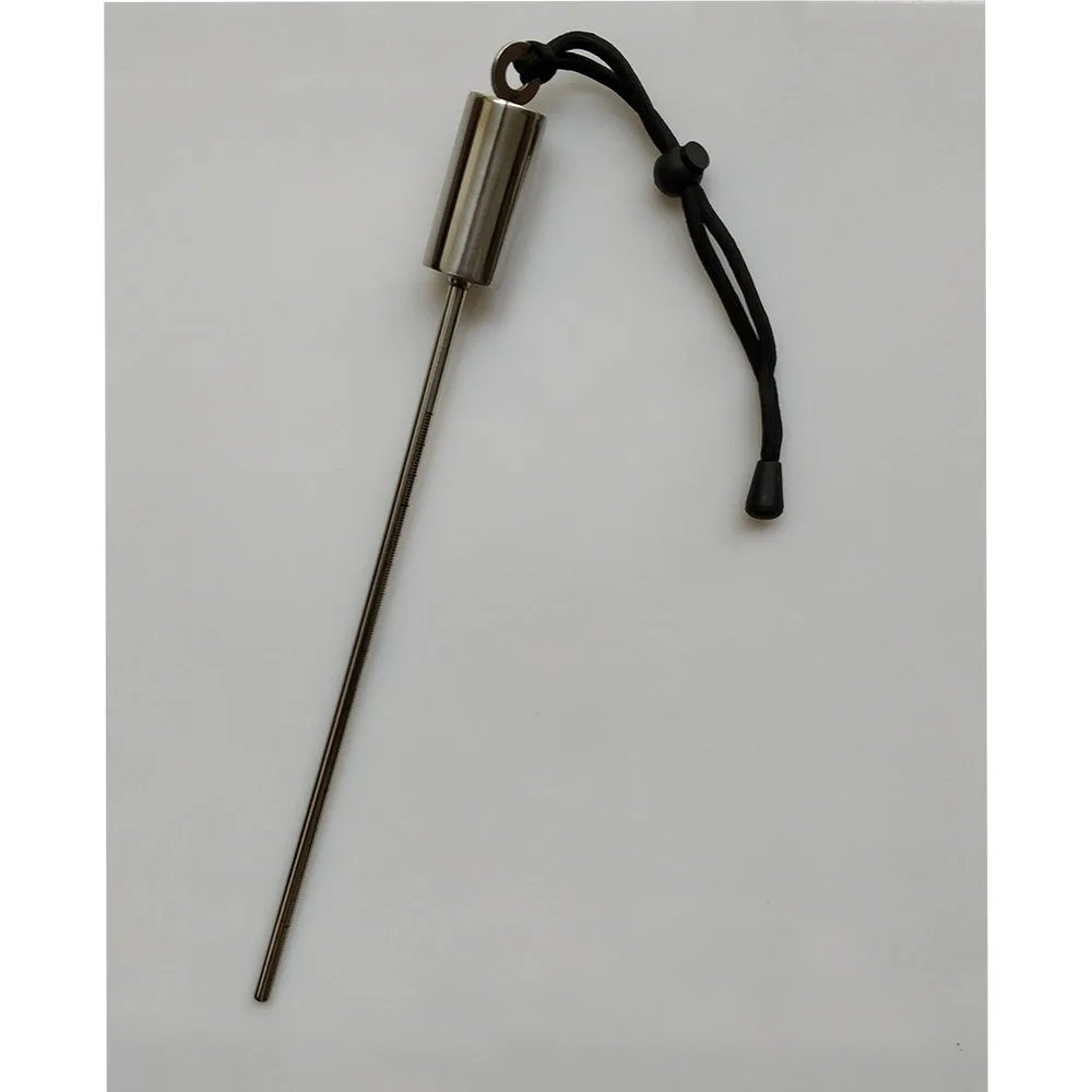 Rope of black Подводное плавание из нержавеющей стали палочка для лобстера указка подводный шейкер - Цвет: Rope of black