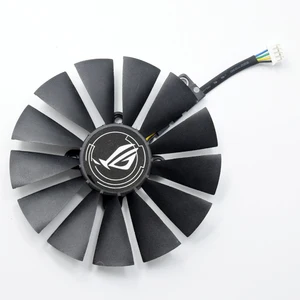 Кулер для видеокарты ASUS STRIX RX 470 580 570 GTX 1050Ti 1070Ti 1080Ti T129215SM 95 мм