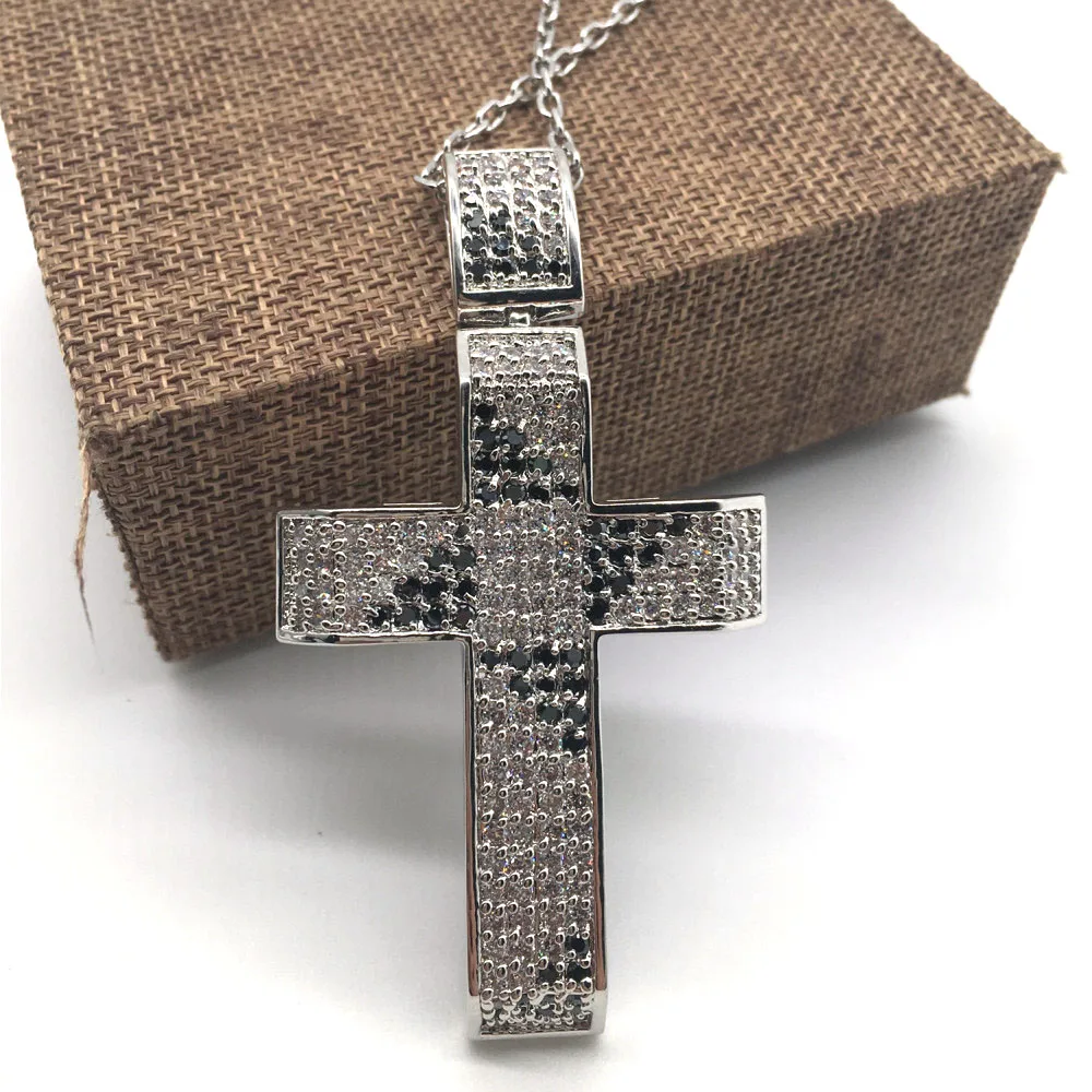 Медная серебряная подвеска с кристаллом цепочка унисекс ожерелье Трендовое