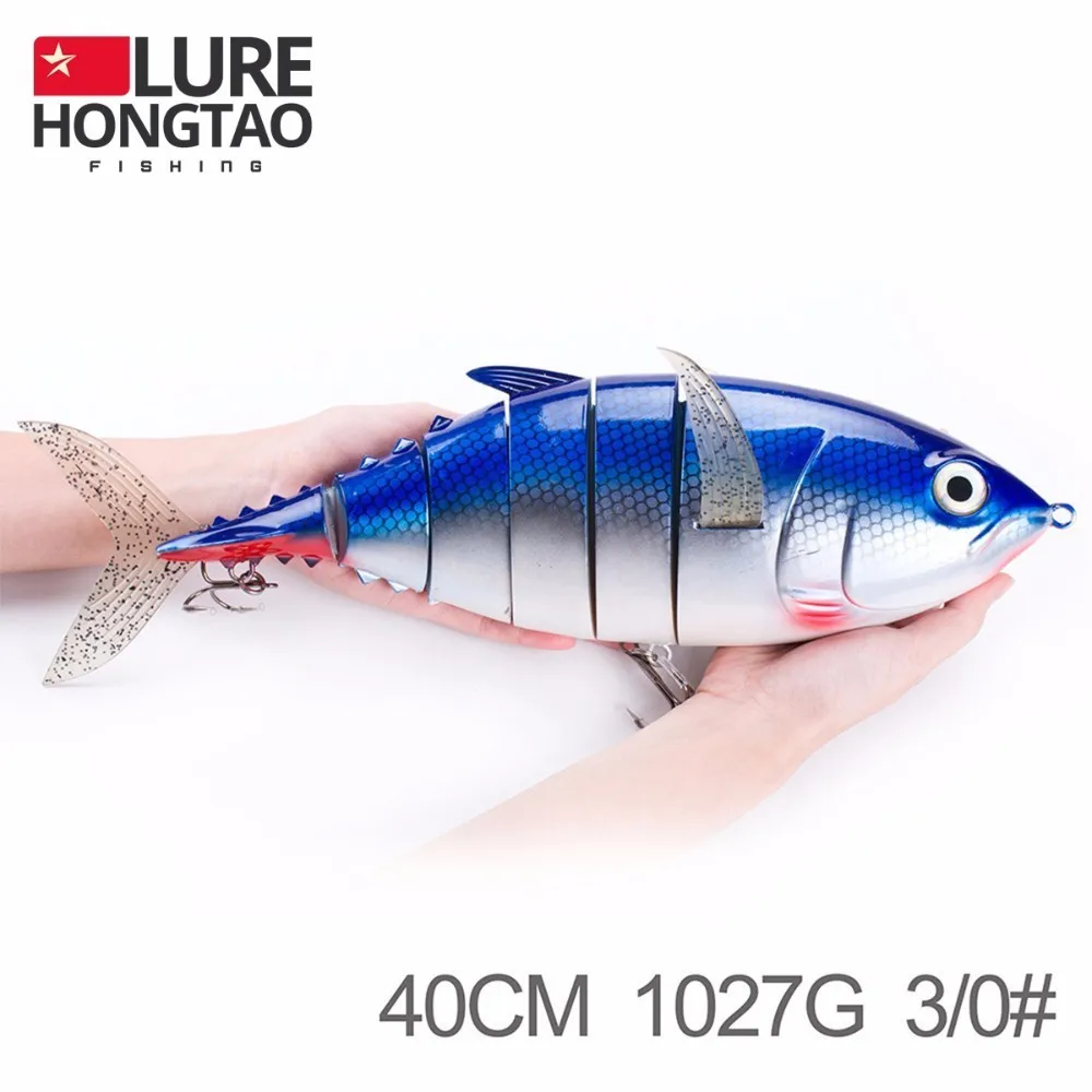 Извлечь HONGTAO прикормы жесткие приманки 400 мм/1027 г Swimbait приманка гольян длинный