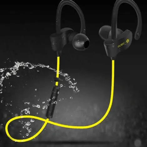 Наушники беспроводные наушники гарнитура Bluetooth спортивные с микрофоном для