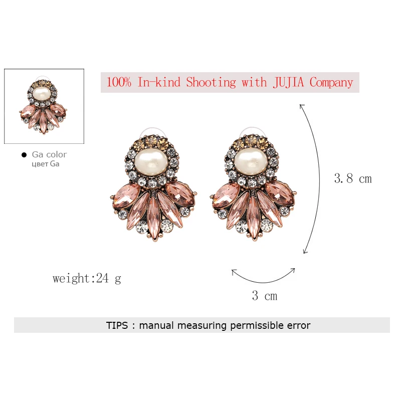 Оптовая Продажа Модные ювелирные изделия из жемчуга Лидер продаж Розовый