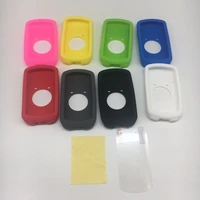 outdoor cycling computer silicone rubber protect case lcd screen film protector for garmin edge 1030