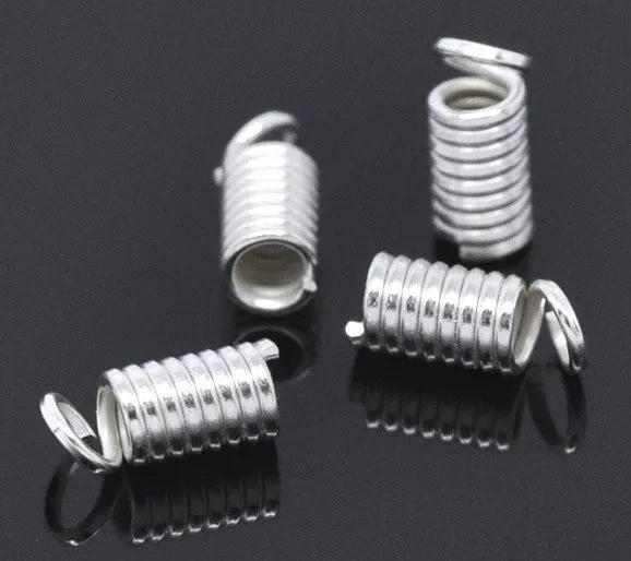 Бесплатная доставка Аксессуары для украшений обжимные крепления на конце