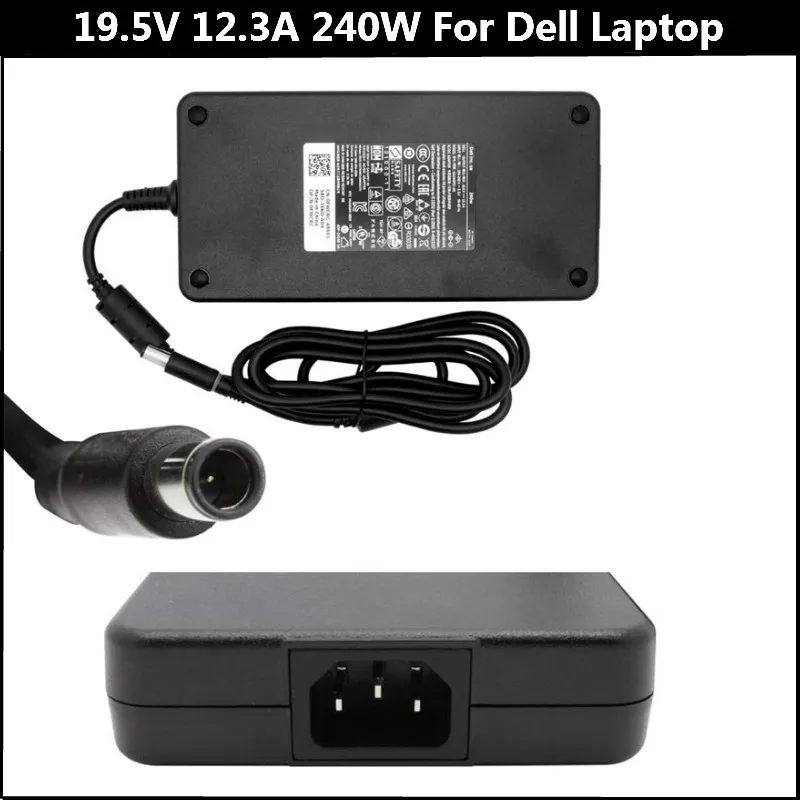 

Новый адаптер питания Genui 240 Вт 19,5 в А, совместимый с Dell Alienware M17x R4 M18x X51 Precision M6400 M6500 M6600 M6800 FW14