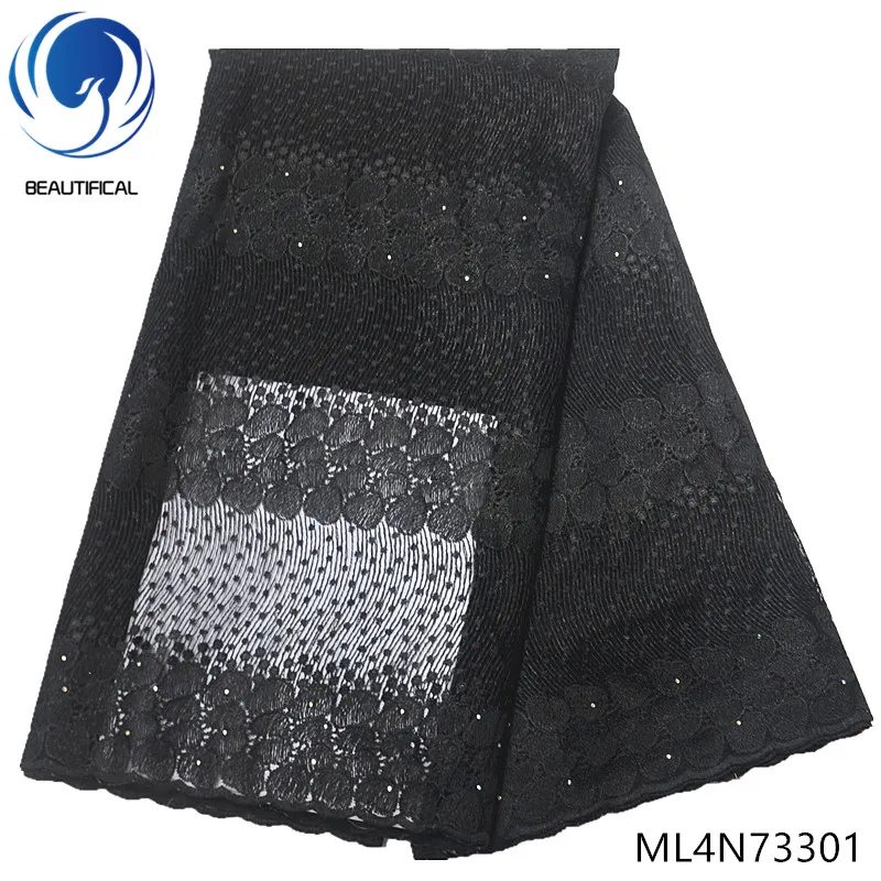 

BEAUTIFICAL lace tulle fabric on sale net tulle lace fabric 5 yards/piece nigerian lace ML4N733