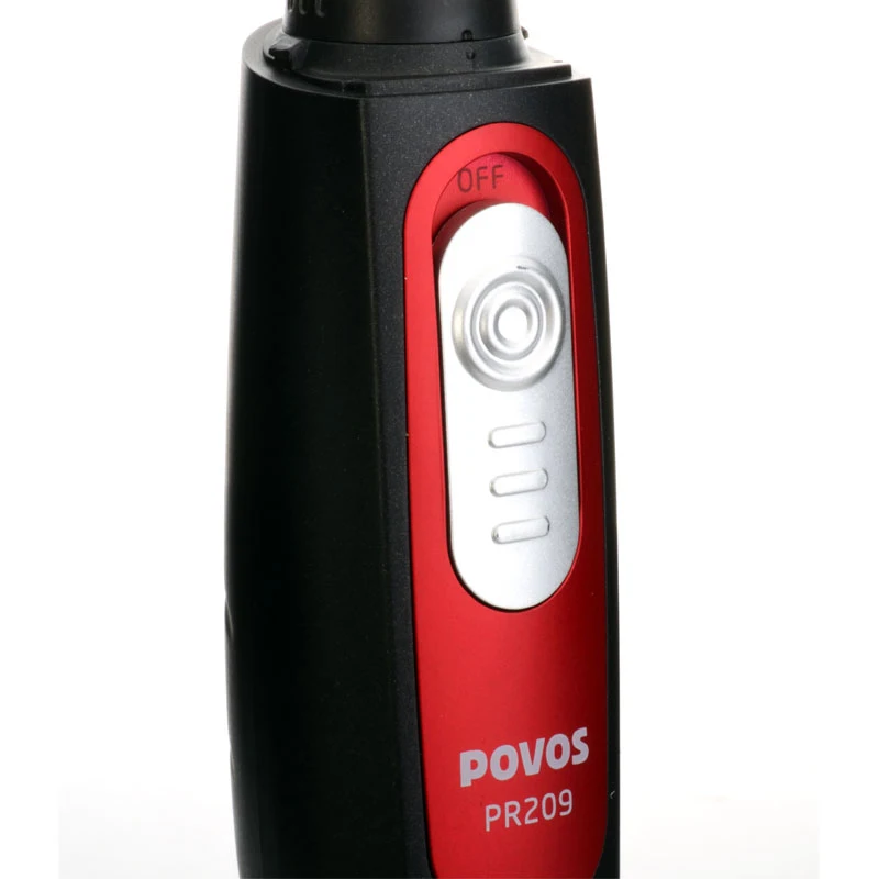 POVOS моющийся электротриммер для носа волос кусачки бритва мужчин бровей