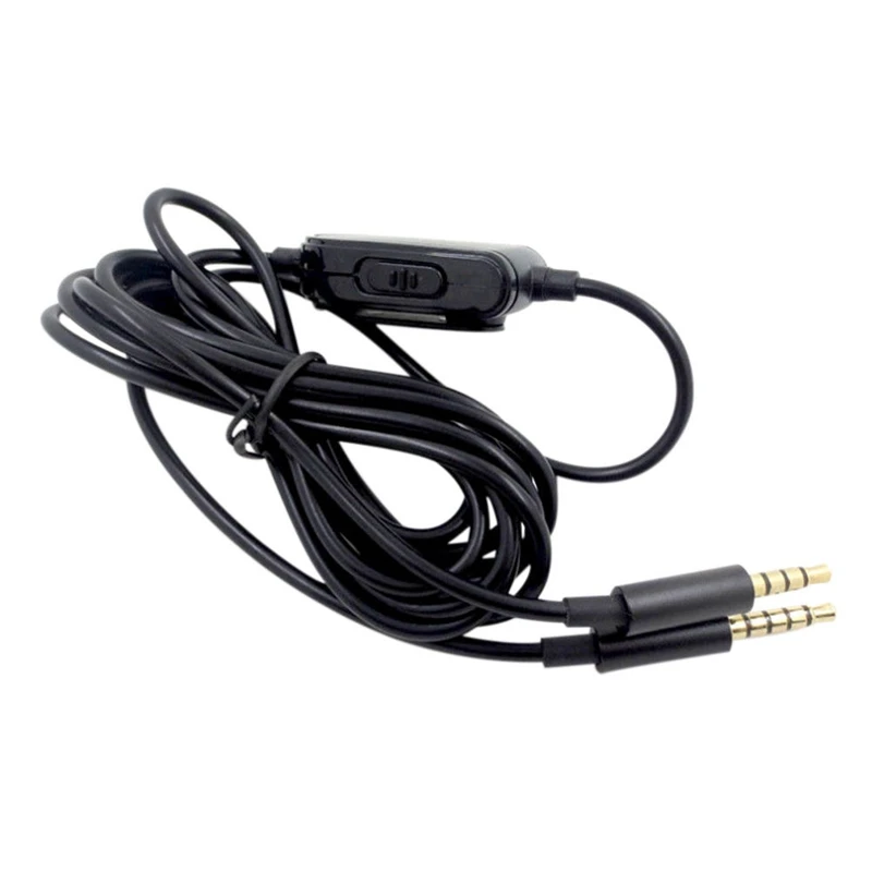 Игровые наушники с регулятором громкости для logitekastro A10 A40 A30 A50 кабель наушников |