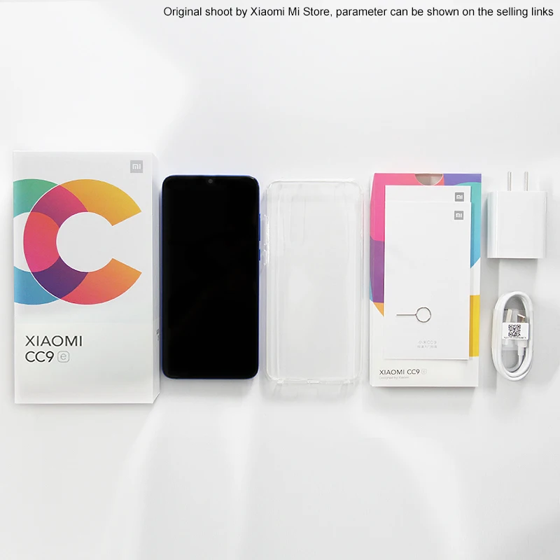 Xiaomi Mi CC9e 6 ГБ 64 Гб мобильный телефон Snapdragon 665 Восьмиядерный 6,08" полный экран 48MP AI Тройная камера s 32MP фронтальная камера