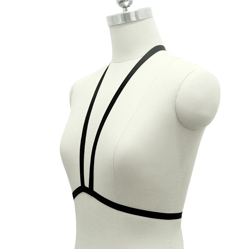 JLX. Жгут новинка распродажа для женщин 90 х. клетка тела бюстгальтер жгут Harajuku