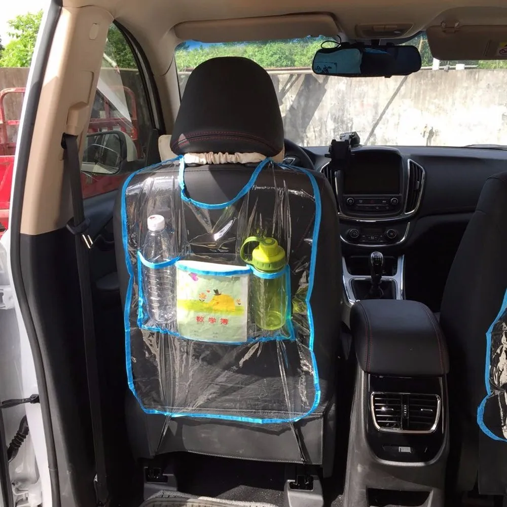 1PC Car Auto Seat Back Protector Cover For Children Kick Mat Storage Bag | Автомобили и мотоциклы