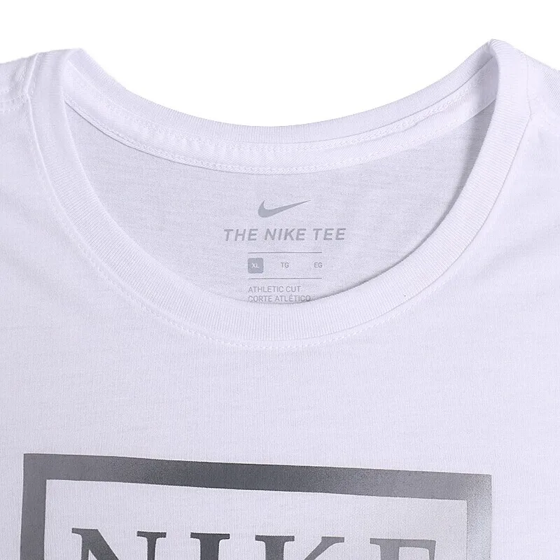 Оригинальный Новое поступление NIKE сухой Тройник Золотой баннер мужские футболки