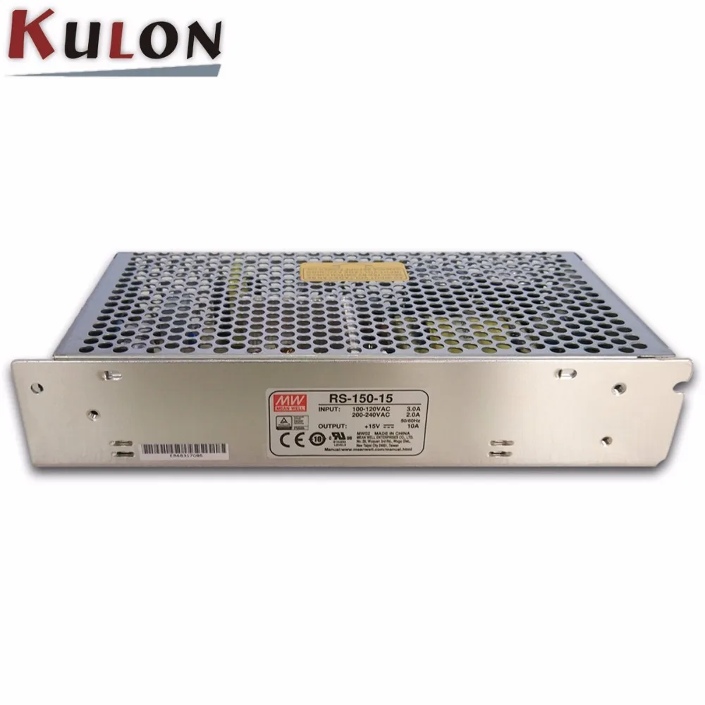 Meanwell RS 150 один Выход Питание 150W 3 V/30A 5V/26A 12V/12.5A 15В/10A 24V/6.5A 48V/3.3A 88 264VAC CB сертификацией