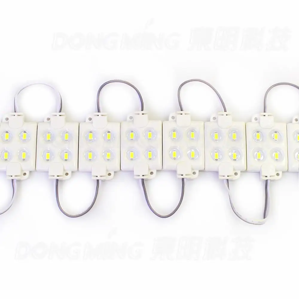 New SMD 5630 led module light ip65 outdoors ad light led modules string 4leds/pcs high brightness led light module dc 12v