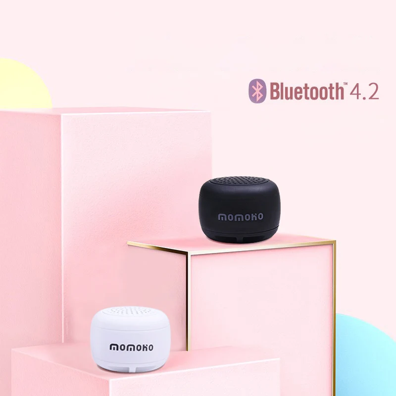 Мини bluetooth динамик сабвуфер с кончиком пальца одной кнопкой функция камеры можно