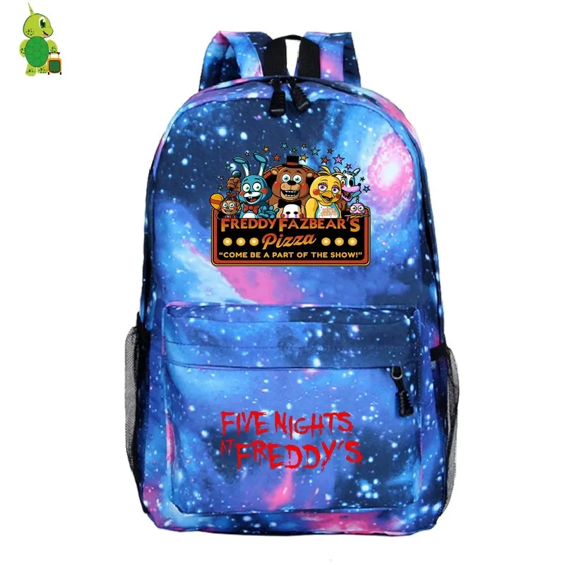 Забавный рюкзак Five Nights At Freddy FNAF, повседневные дорожные сумки, школьные сумки для подростков, женский и мужской рюкзак для ноутбука, детские сумки для книг