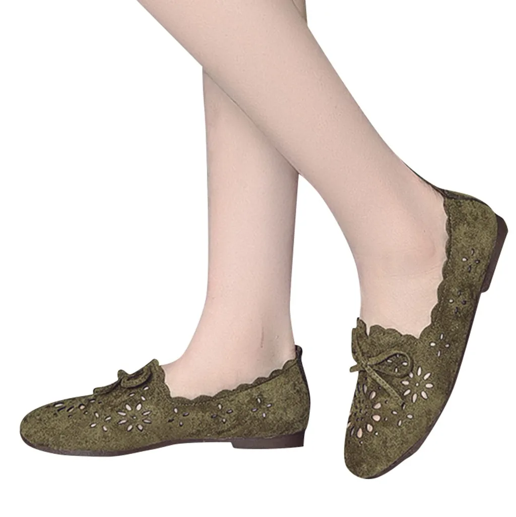 Женские повседневные однотонные туфли SAGACE на плоской подошве женские модные