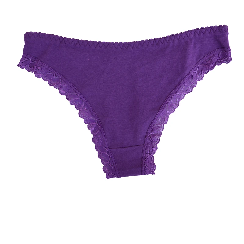 FUNCILAC женские трусики нижнее белье хлопковые милые кружевные трусы для женщин (5