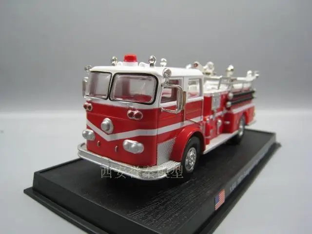 AMER 1/50 масштабная модель автомобиля Toys 1971 Seagrave K type Pumper USA Fire Engine отлитый под