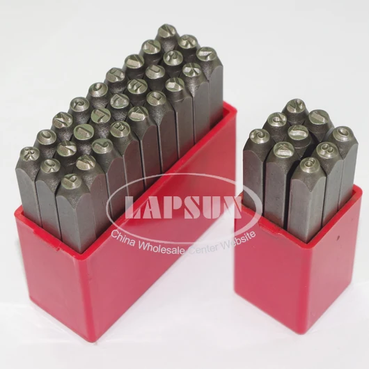 36 шт. набор для штамповки 3 мм 1/8 дюйма|steel punch set|letter punch3mm |