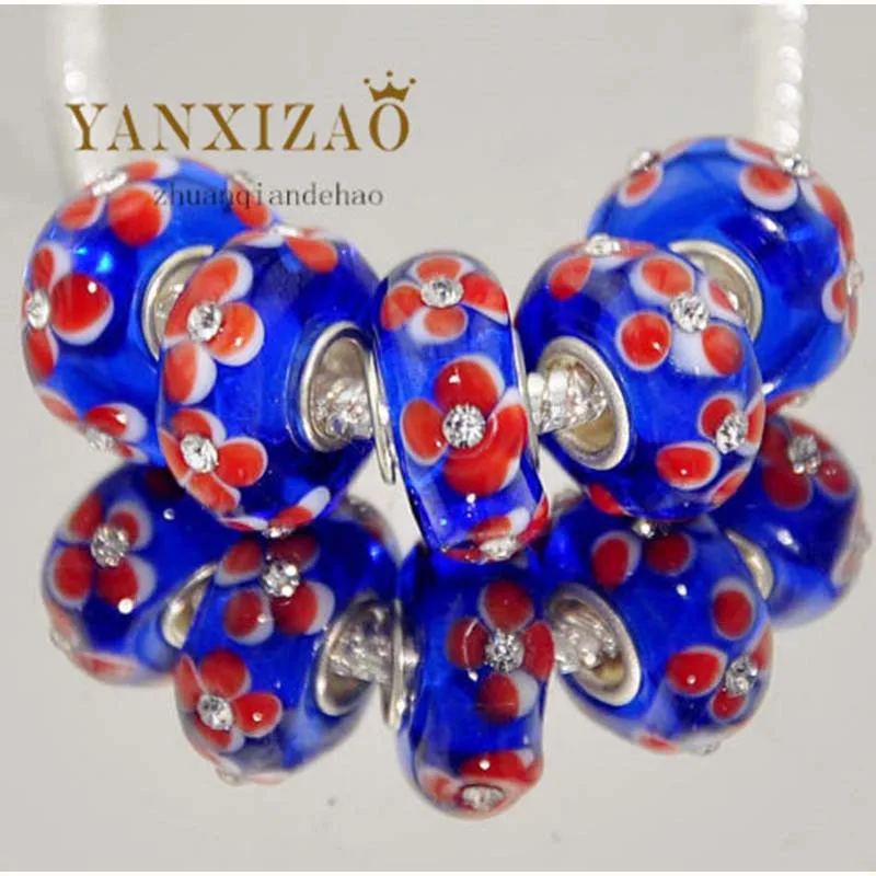 Yanxizao Модные женские аксессуары DIY Fit Pandora Подвески Подарки для женщин бусины