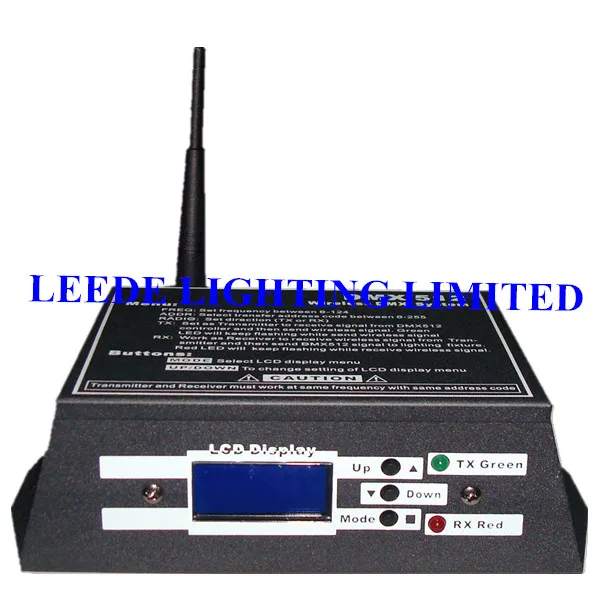 Бесплатная доставка 4 шт./лот 2 45 ГГц 300 м DMX512 беспроводной передатчик данных и