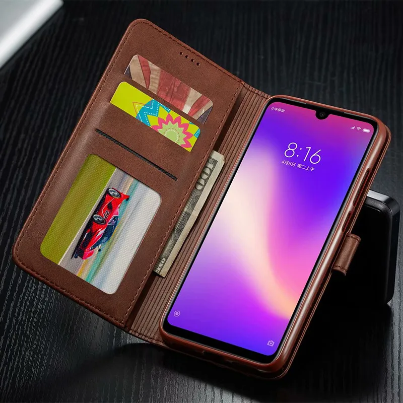 Чехол для Xiaomi Redmi Note 7 кожаный винтажный Чехол-кошелек s для Redmi Note 7 Pro чехол для телефона Флип Магнитный чехол s на Redmi Note 7 Чехол