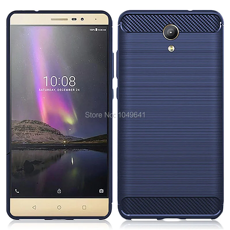 Case for Lenovo Phab 2 (6.4")/ Black / Green Blue Grey /Red High Quality Anti-knock Carbon Fibre Texture TPU Protective | Мобильные
