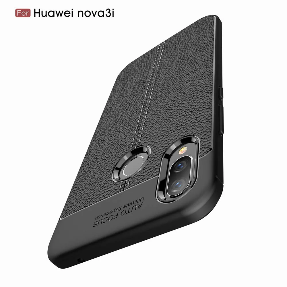 Мягкий силиконовый чехол для Huawei NOVA 3i INE-LX2 INE-AL00 чехлы телефонов из ТПУ Nova3i INE LX2 |