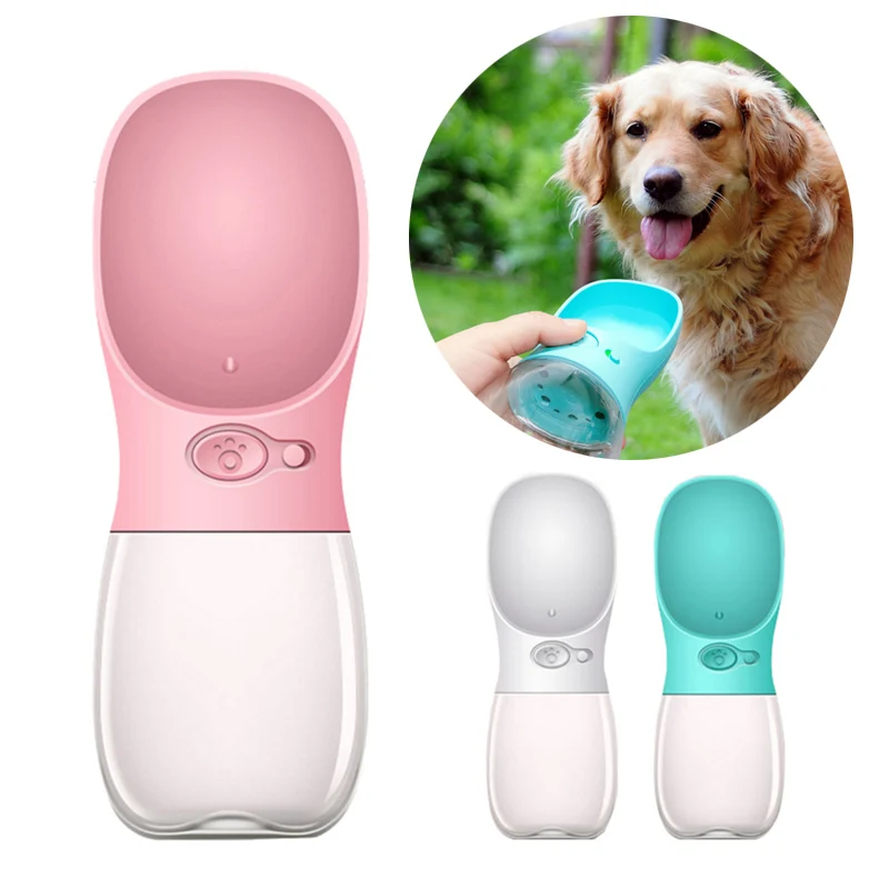 

Portable pet water bottle Dog outdoor drinking cup Large and medium dog outdoor sports eating bowl pet supplies Convenient cup