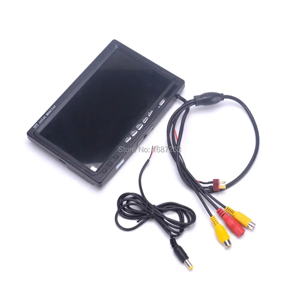 FPV-монитор с 7-дюймовым ЖК-дисплеем 7 дюймов 1024x600 | Игрушки и хобби