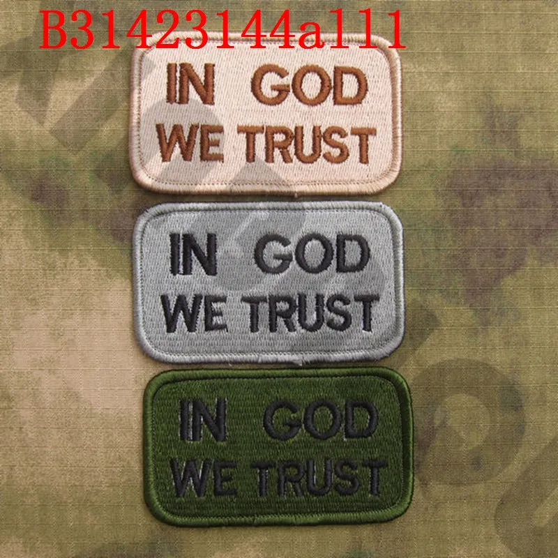 

Full Embroidered Patch Act of Valor 160th SOAR Devgru SealTeam6 IN GOD WE TRUST