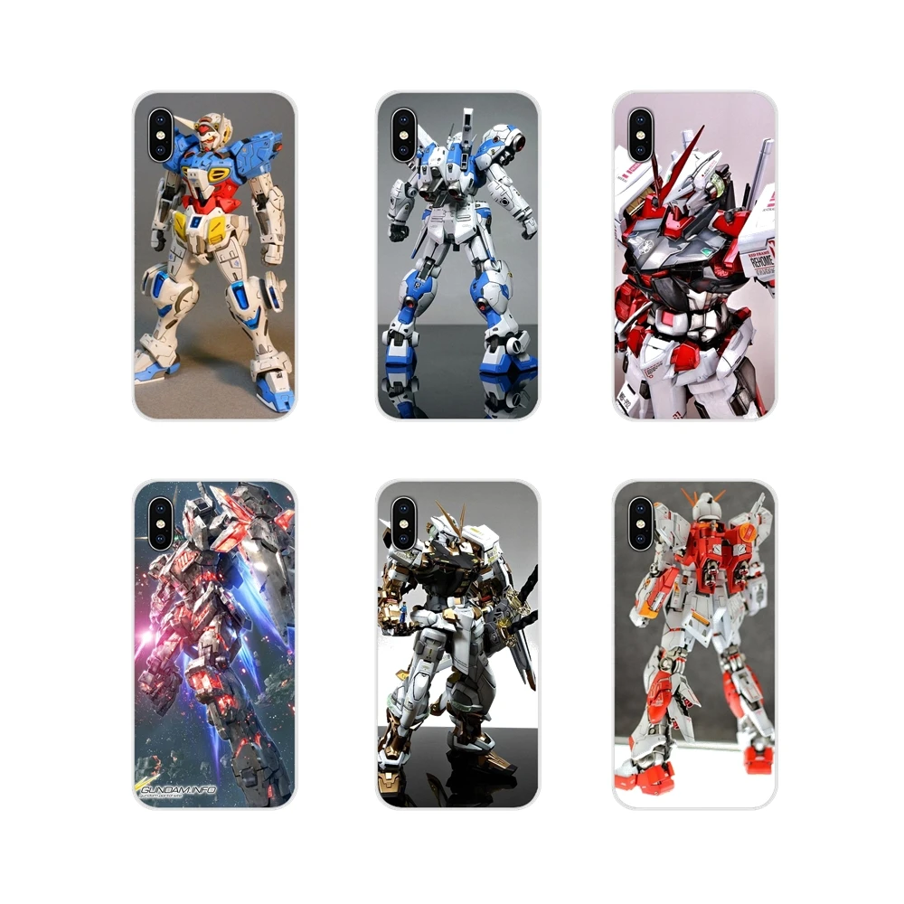 Для Motorola Moto X4 E4 E5 G5 G5S G6 Z Z2 Z3 G G2 G3 C Play Plus прозрачный чехол из ТПУ Аниме Gundam Rx Illust Toy Space